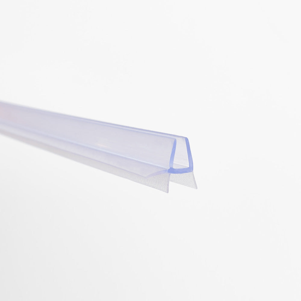#1269-2 Wasserablaufprofil für 4-5mm Glas, 1 Meter, 2 Stück