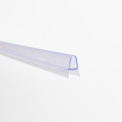 #1269-2 Wasserablaufprofil für 4-5mm Glas, 1 Meter, 2 Stück