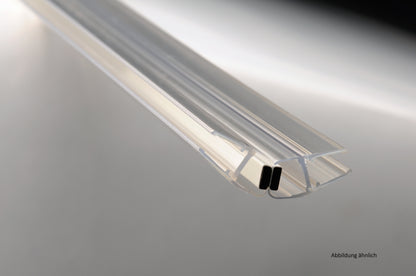 #2251 Magnetdichtung Set 135° für 6+8 mm Glas, Länge 2m(Set =2x 2 Meter), transparent